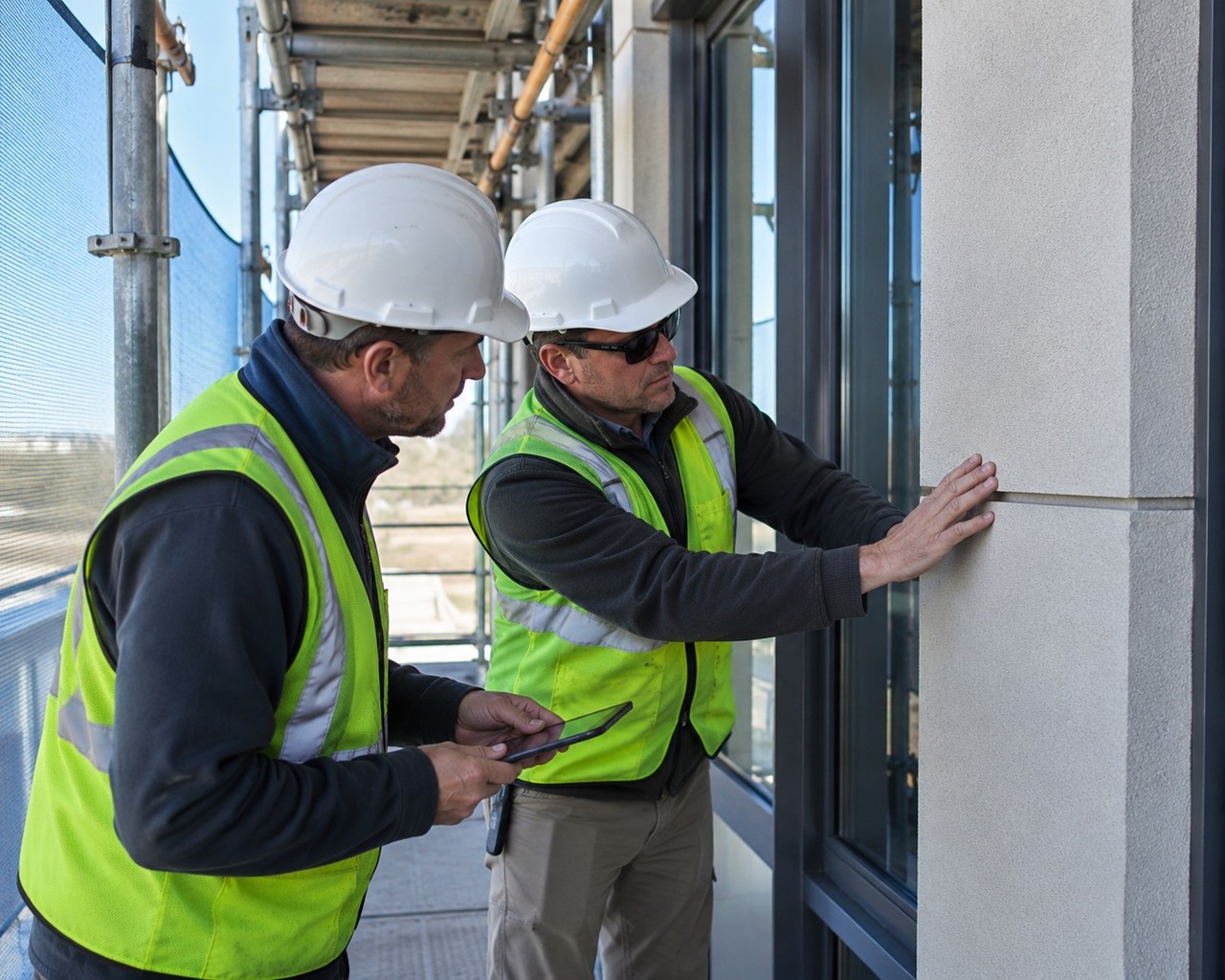 Envelope services during construction